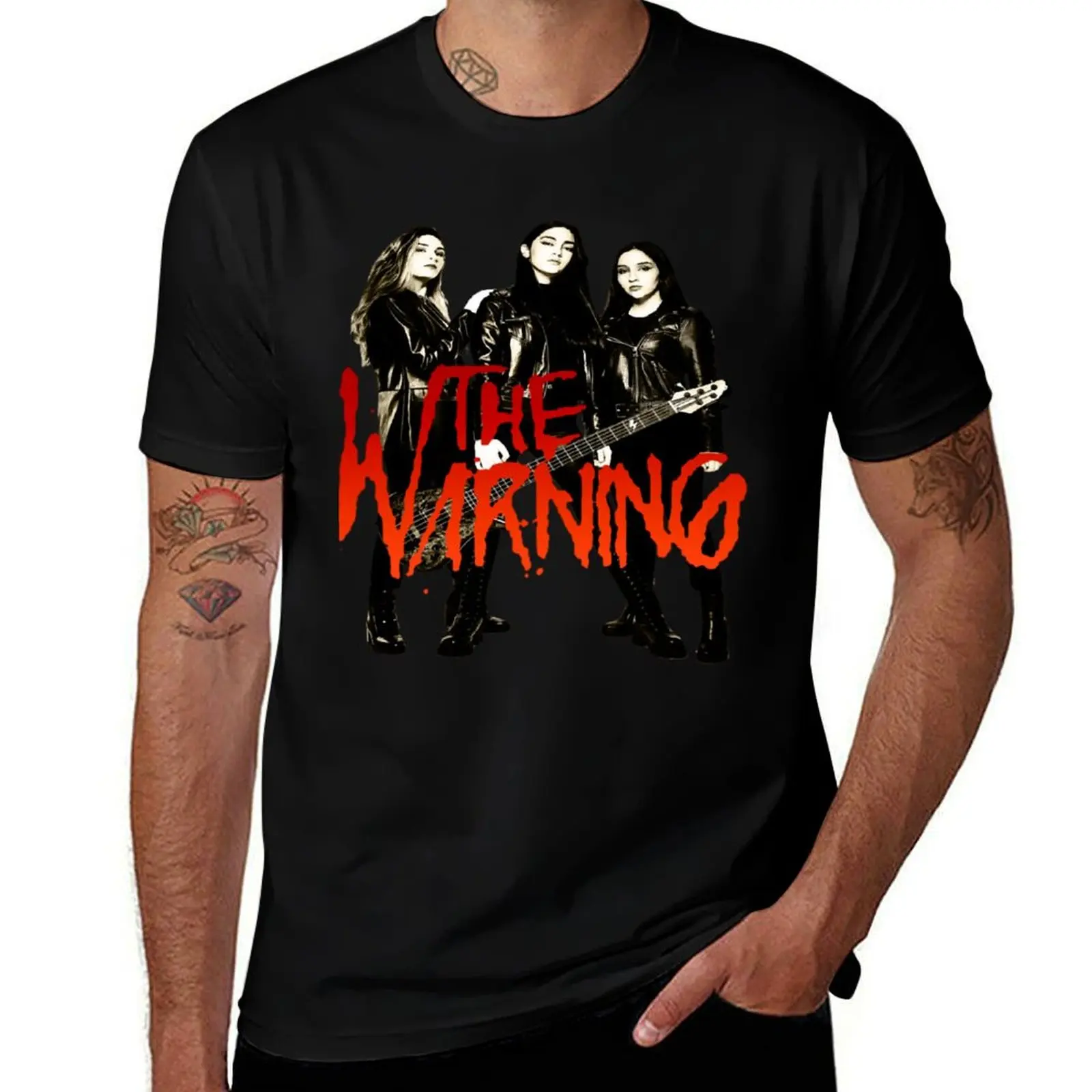 The Warning T-Shirt Summer Holiday Casual Tee