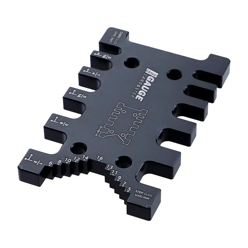 

Jig Tenon Caliper Portable Multifunctional Aluminum Alloy Gauge Tool Jig Tenon Caliper Metric Precision Tool For Woodworking