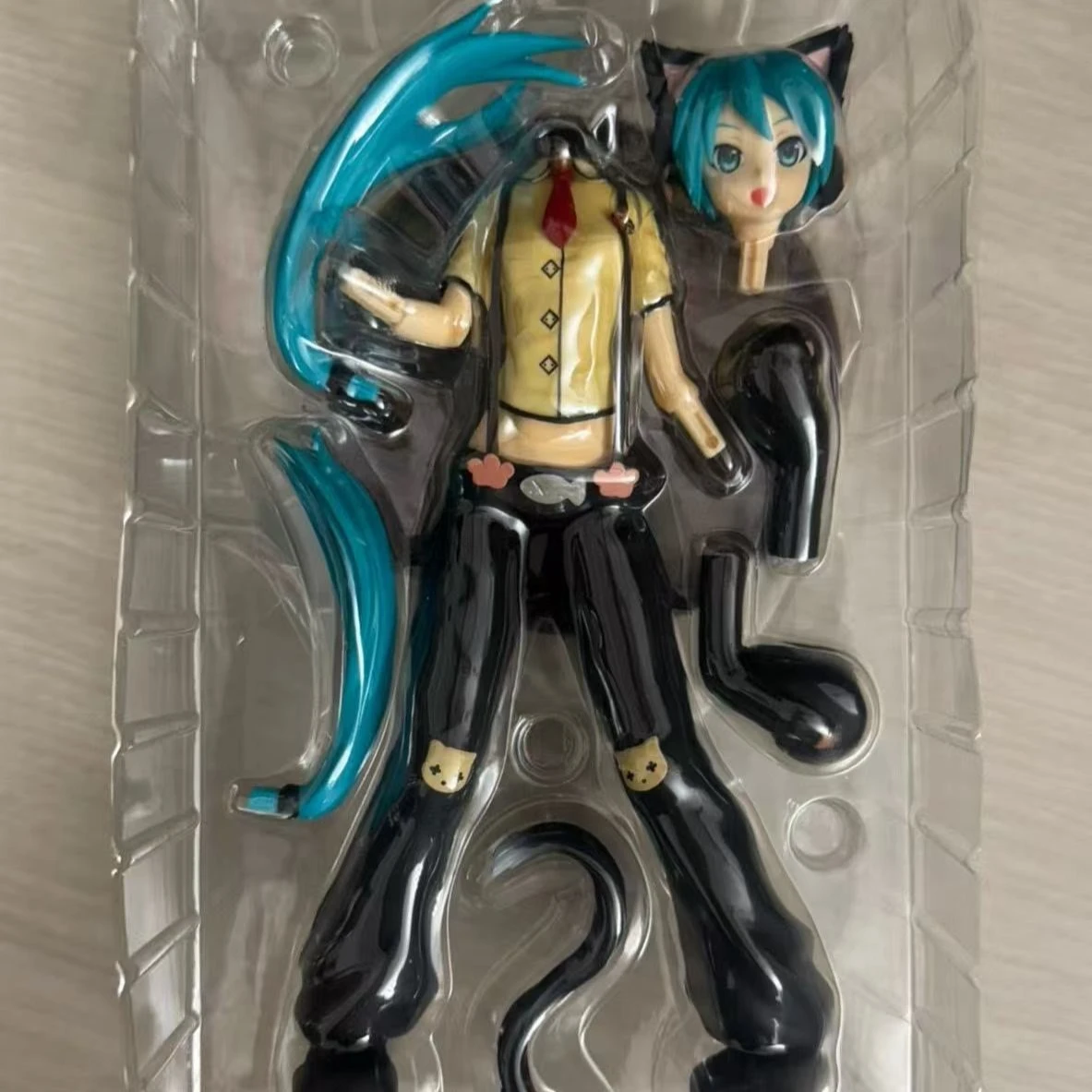 Figura de Acción de PVC de Hatsune Miku-Little Cat de SEGA Hatsune Miku Project DIVA Arcade Future Tone SPM, 23 cm, en Stock