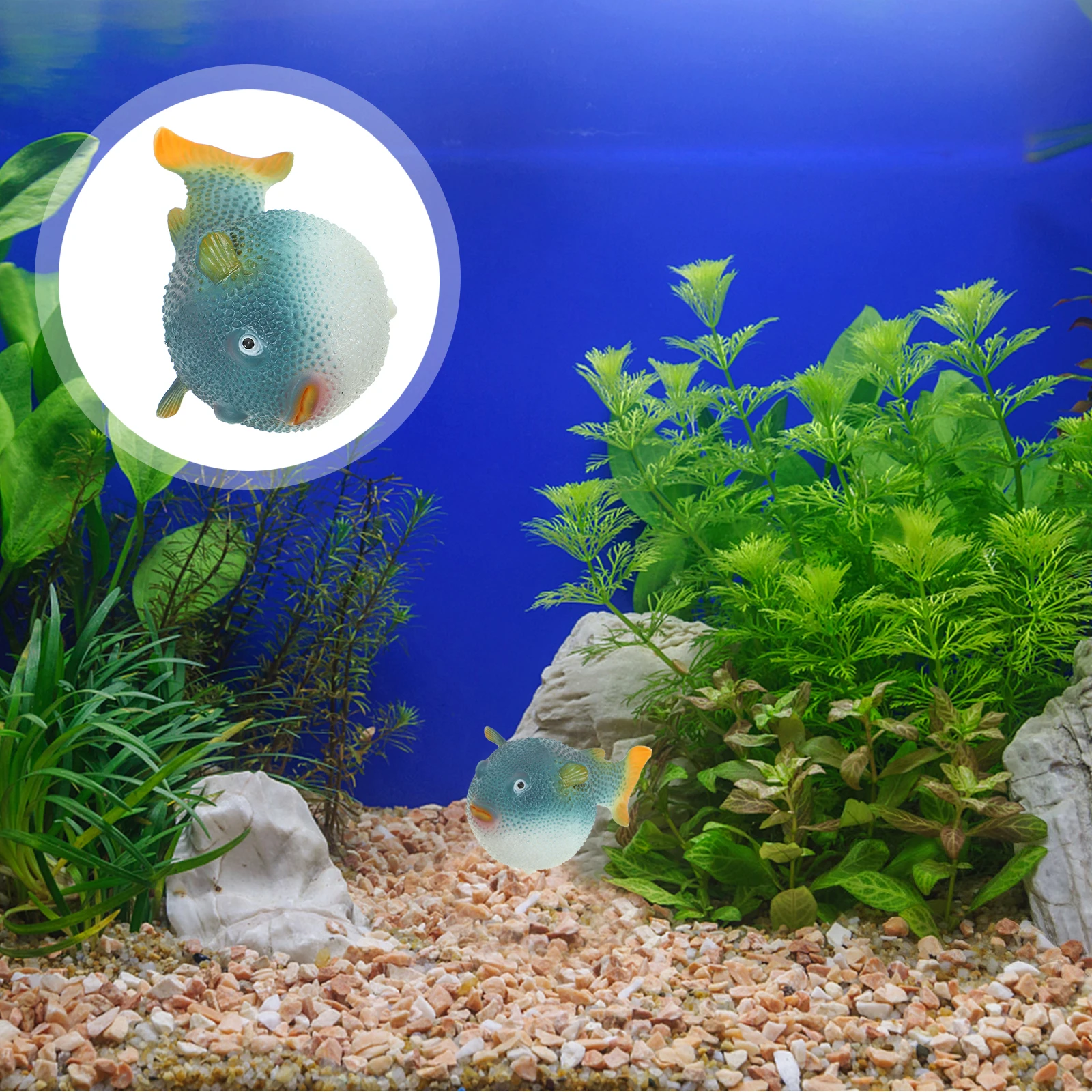 

Luminous Artificial Fish Aquarium Tank Decoration Accessories Decorations Décor Small