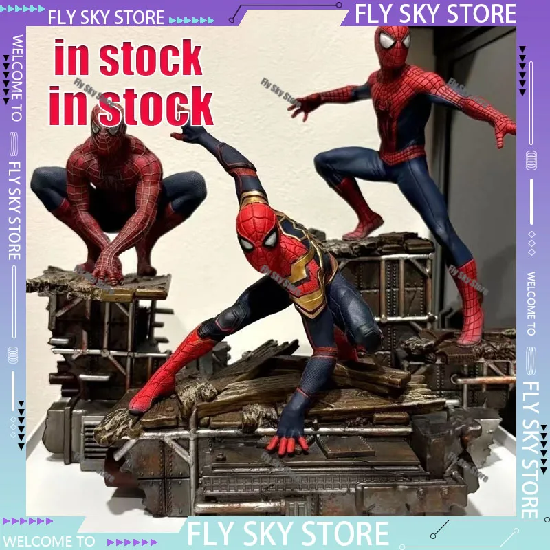 متوفر 17 سنتيمتر الرجل العنكبوت: لا طريقة المنزل الشكل سبايدرمان الكلاسيكية يطرح مجموعة من الرسوم المتحركة تحصيل نماذج ألعاب أطفال هدية #1