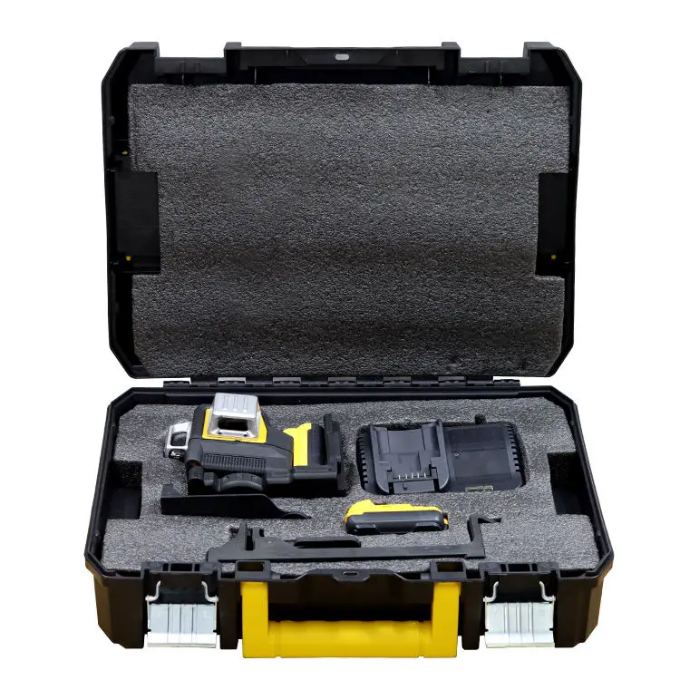 

12 Cross Lines Self Leveling 3D Auto Rotary Construction Nivel 360 Tool Set Level