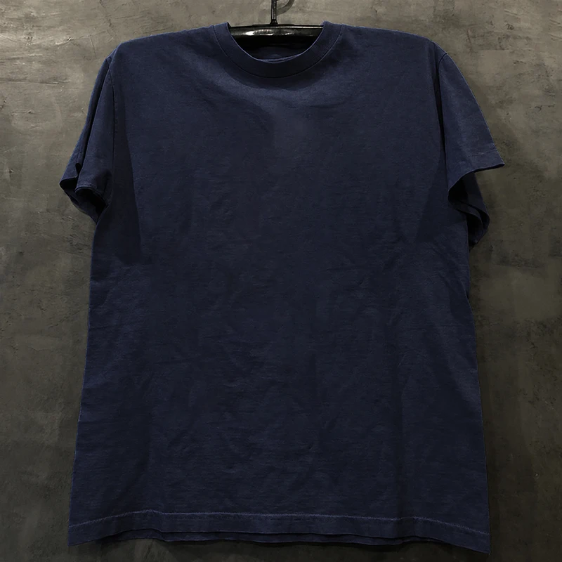 Loose Fit Cotton T-Shirt Unisex Short Sleeve Double Thread UPUPXIA Hero Print Sweat Absorbent round Neck Casual Summer Top