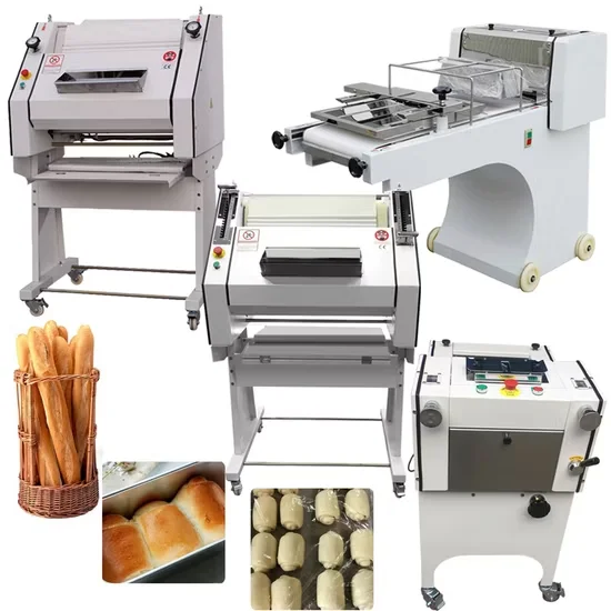 Commercial Kitchen Bakery Automatic Toast Moulder Bread Dough Making Machine