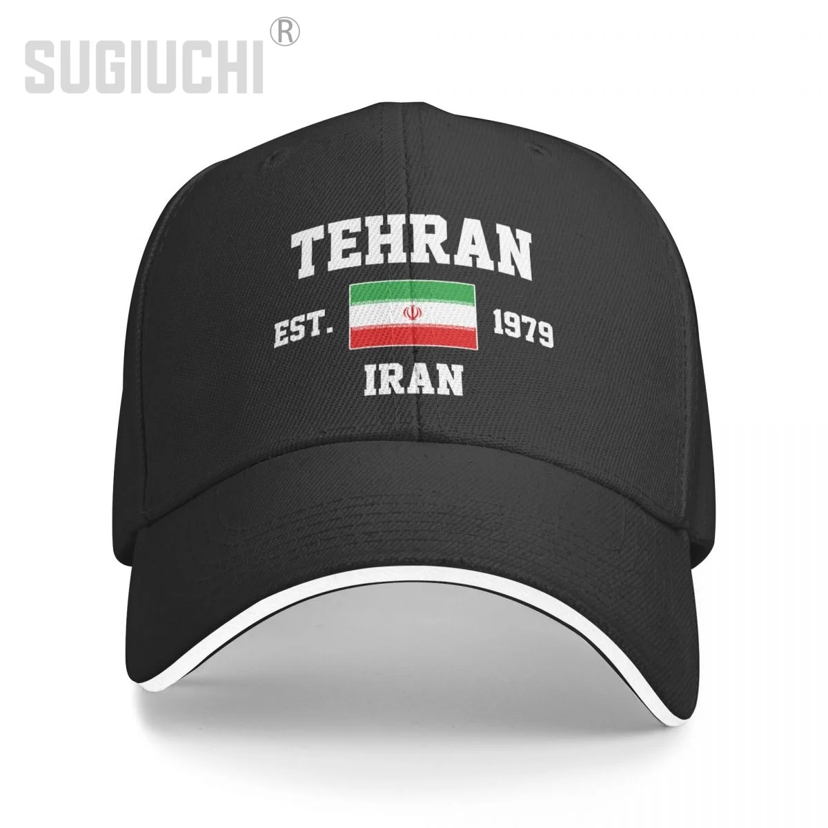 

Baseball Cap Iran EST.1979 Tehran Capital Men Women Unisex Hip Hop Sandwich Caps Snapback Golf Hat Fishing