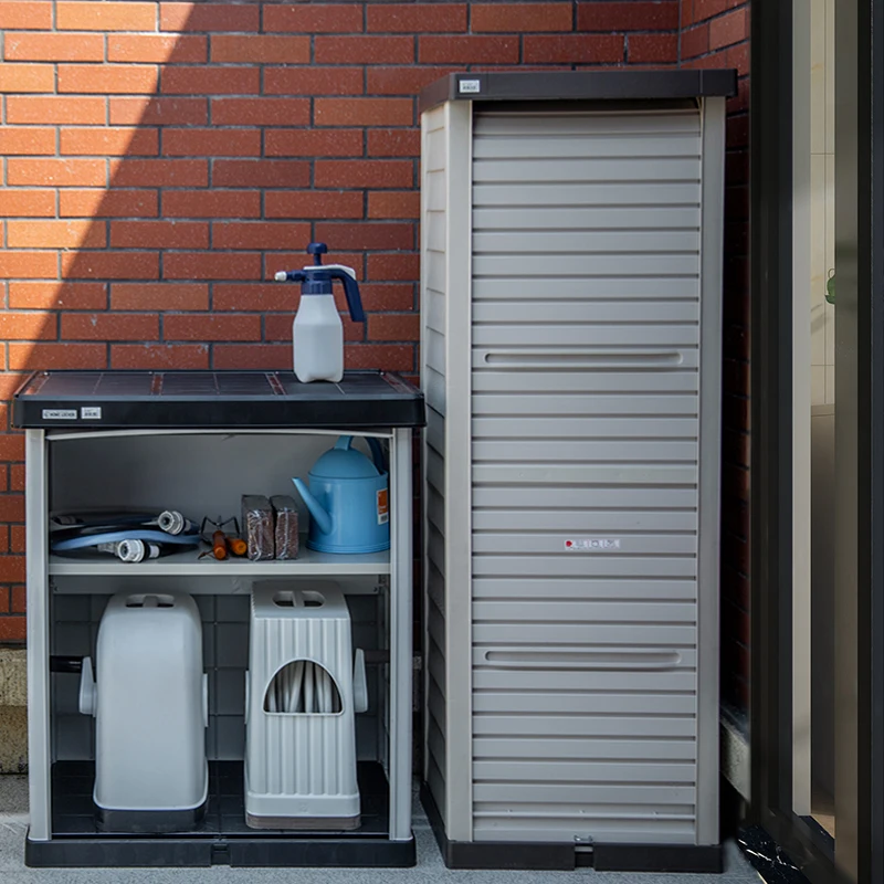 

Outdoor Locker Balcony Courtyard Outdoor Garden Sundries Storage Cabinet