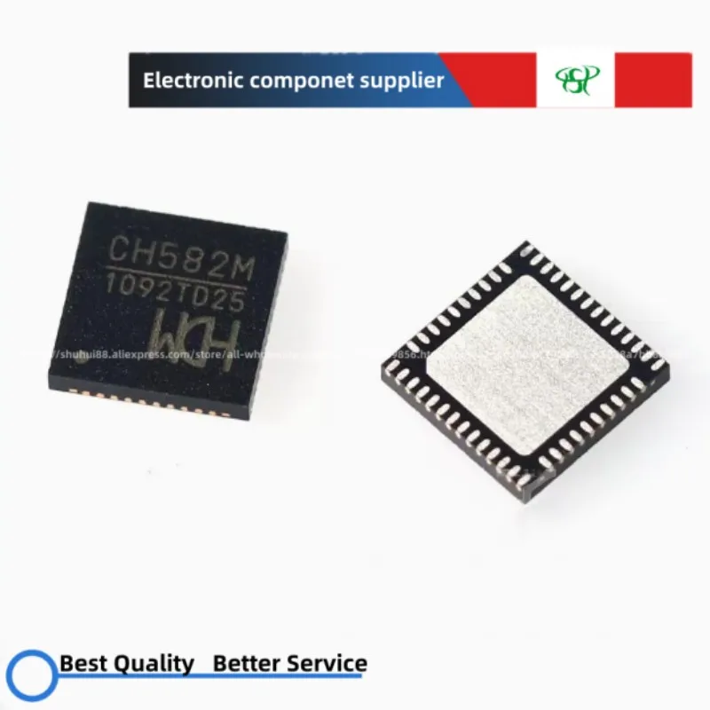 

20pcs CH582M CH582F CH582 QFN-48 32-bit MCU microcontroller chip integrated with BLE wireless communication