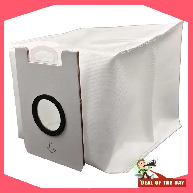 Reemplazo de bolsa de polvo de entrega en 24 horas para accesorios de vacío de estación Midea Q9, piezas de bolsas de basura no tejidas