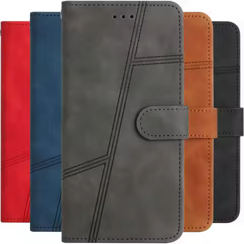 Protect Case Cover For Samsung Galaxy A14 A13 A22 A32 A33 A34 A50 A51 A52S A53 A54 S23 S21 FE S22 5G Wallet Card Slot Coque D01D
