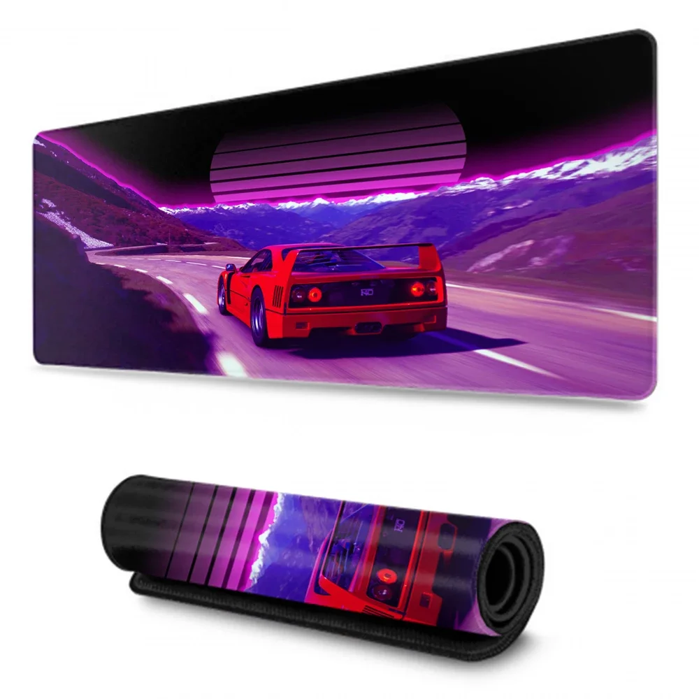 Anime Mouse Pad Speed Non-slip Mat Mausepad Ferrari Mousepad Gamer Rug Big Mousepepad Small Computer Table Gamer Complete