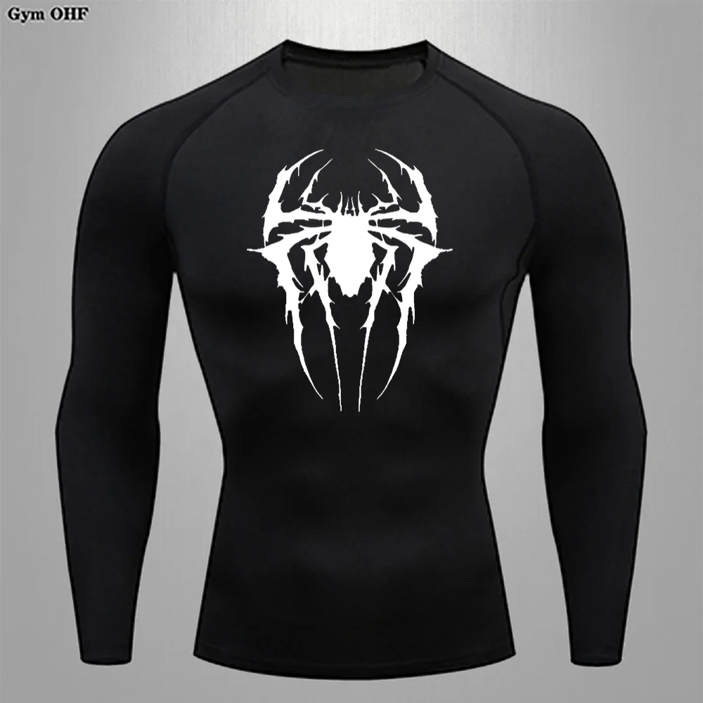 Men's Compression T Shirt Tight Fitting Basketball Shirt Summer Casual Sports Competition Breathable Quick Drying T Shirts Man