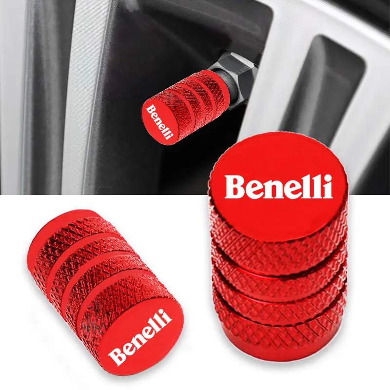 For BENELLI TNT 125 TNT135 Jinpeng 502 TRK502 TRK 502X Motorcycle Accessorie Wheel Tire Valve Stem Caps Airtight Cover With Logo