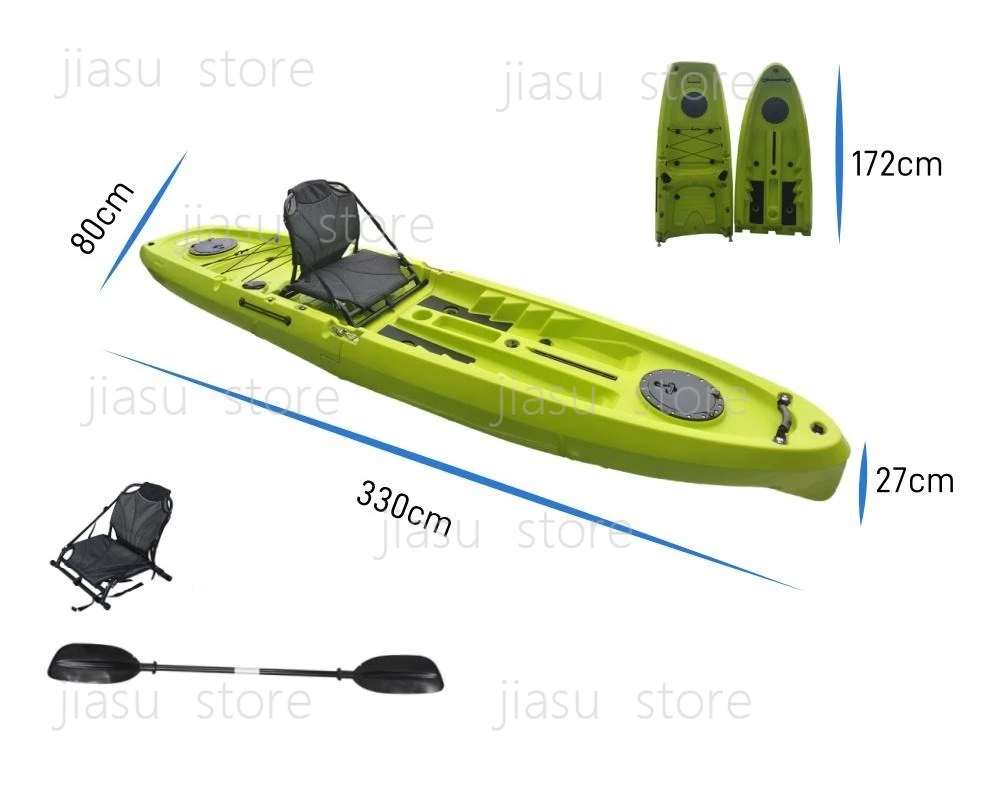 2025 New arrival 3.3 meters two-part detachable sit-on-top kayak modular kayak sea sports and river tourism