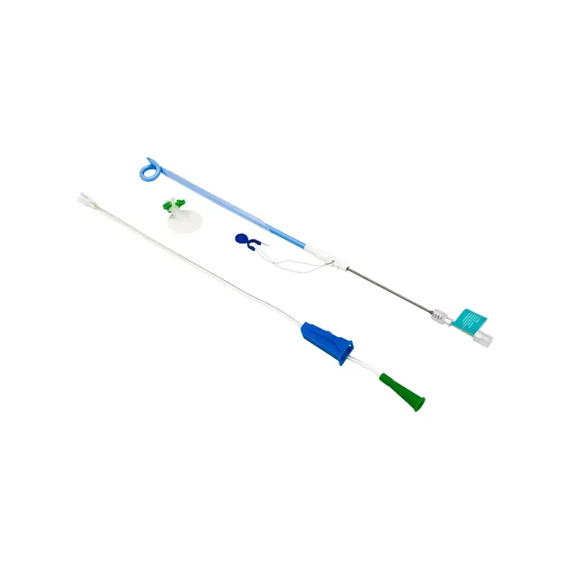 DIALL Latest Design Scientific Multipurpose Pigtail Drainage Catheter PU Material Medical Surgery Use 20cm 6Fr-16Fr EOS