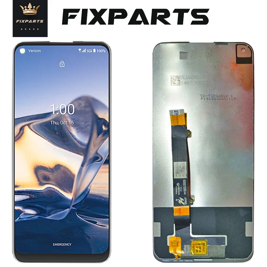 

Test Well For NOKIA 8V LCD Display With Touch Screen Digitizer Assembly No Dead Pixel Replacment For 6.81"NOKIA V8 5G LCD Screen