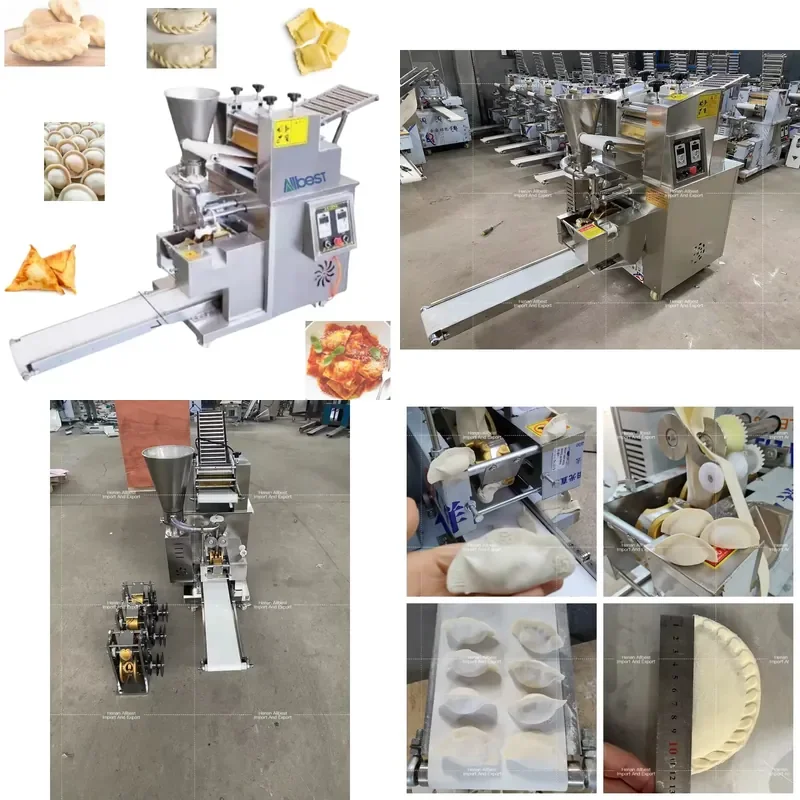 SFW  Certificate High Production Automatic Samosa & Empanada Grain Product Making Machine with Motor for Manufacturing Plant