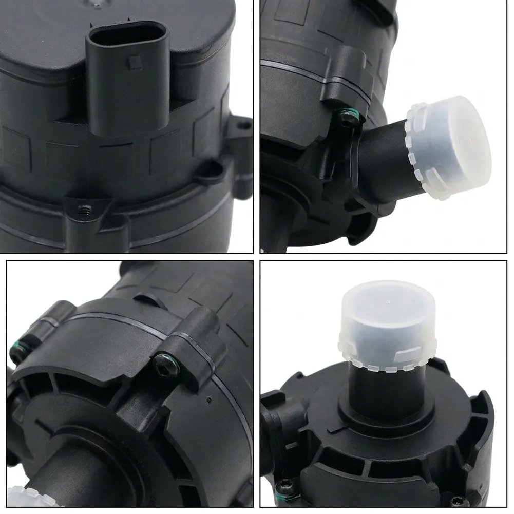 For Engine Cooling Repair LR049317 Water Pump Rear Coolant Pump Black High Durability Plastic OE Standard Fitment