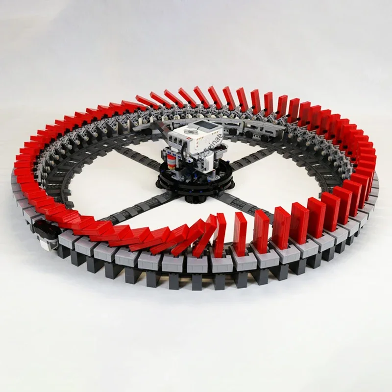 

4512pcs Technical Infinite Domino Ring Set DIY Bricks MOC Building Blocks With Motor Assemble Bricks Toys Kids Gifts
