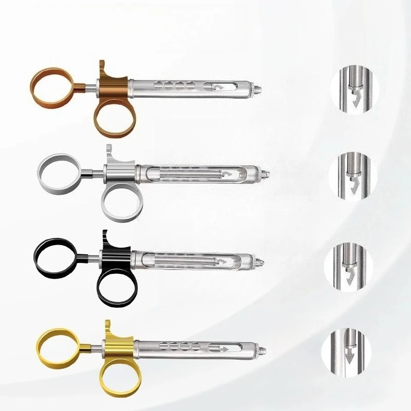 High Quality Dental Tools Stainless Steel Dental Syringe Pen-Style Aspirating Surgical Instrument Dentist Injector Tool