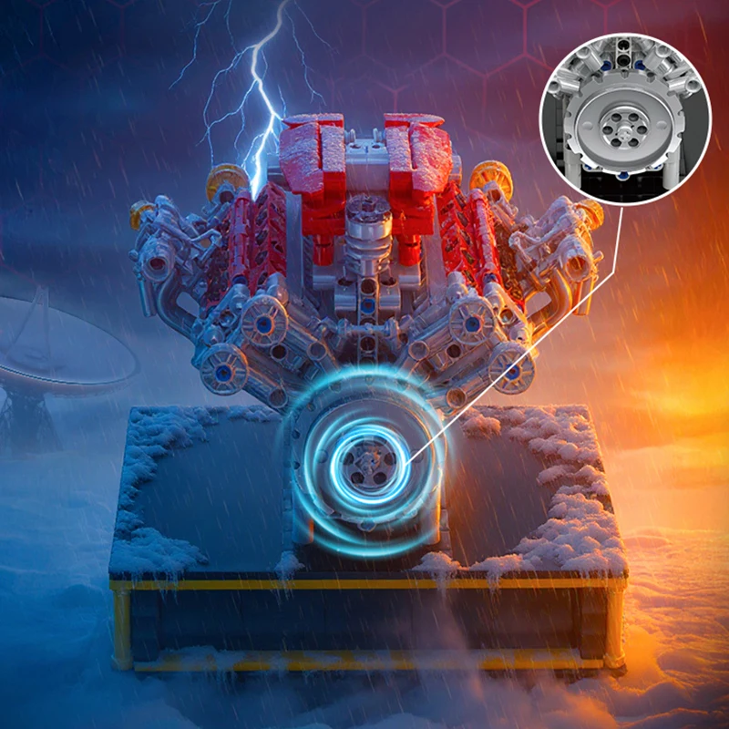 Nowe 488 Super Samochody Wyścigowe Silnik Motorowy Symulacja Techniczna Klocki Konstrukcyjne Zestawy Ozdoby Prezenty Urodzinowe dla Dzieci Dorosłych Chłopców