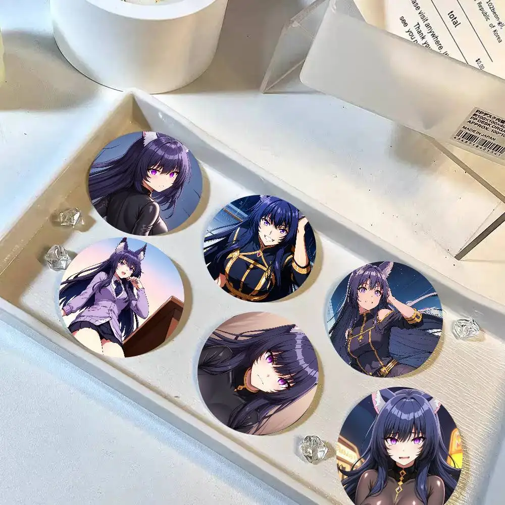 Delta Anime The Eminence In Shadow Cartoon Style Badge Brooches On Backpack Decoration Round Enamel Pins For Accessorys