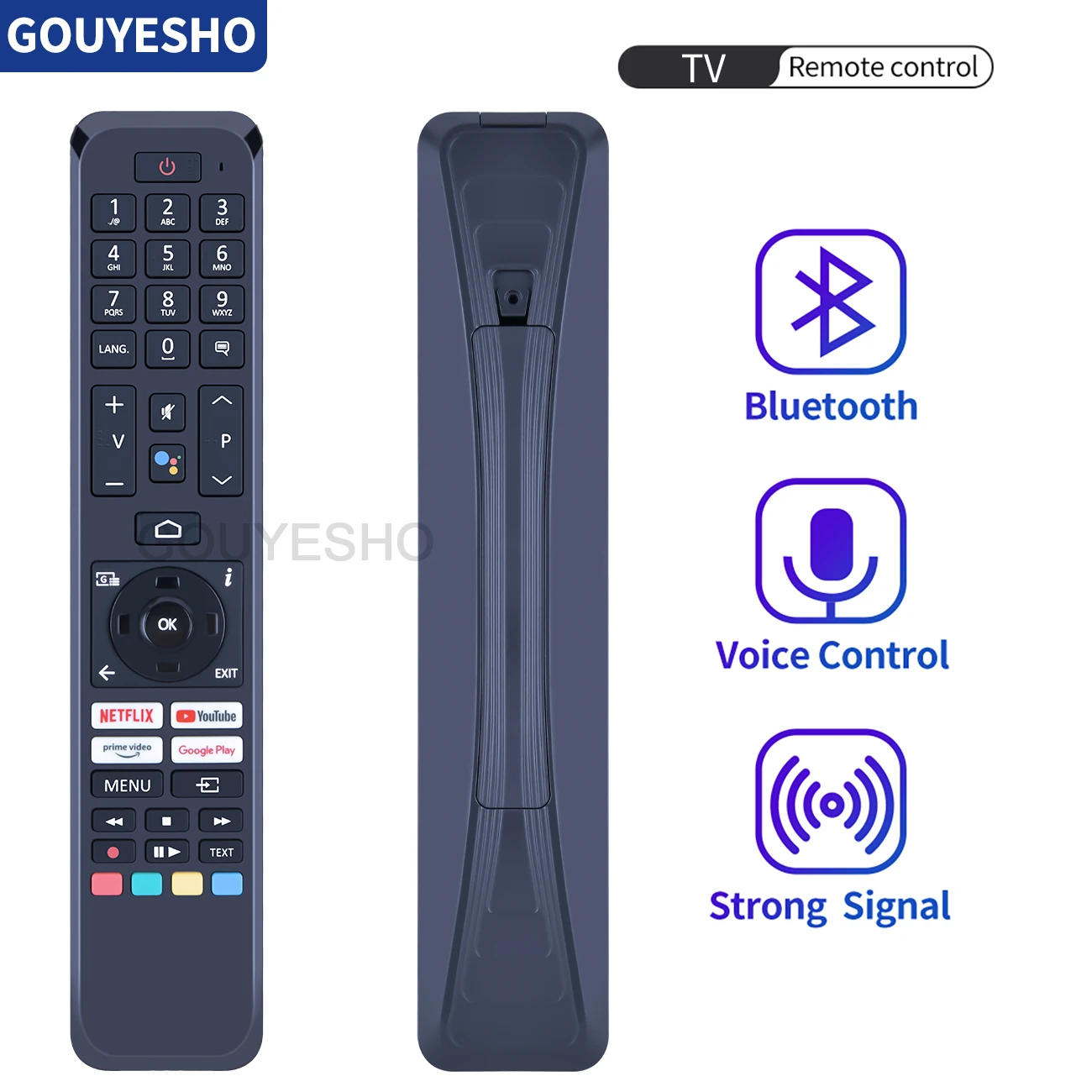 New Voice Remote Control for VESTEL TOSHIBA TV 30111973 RC45160BT CT-8563 RC45160 RC43160