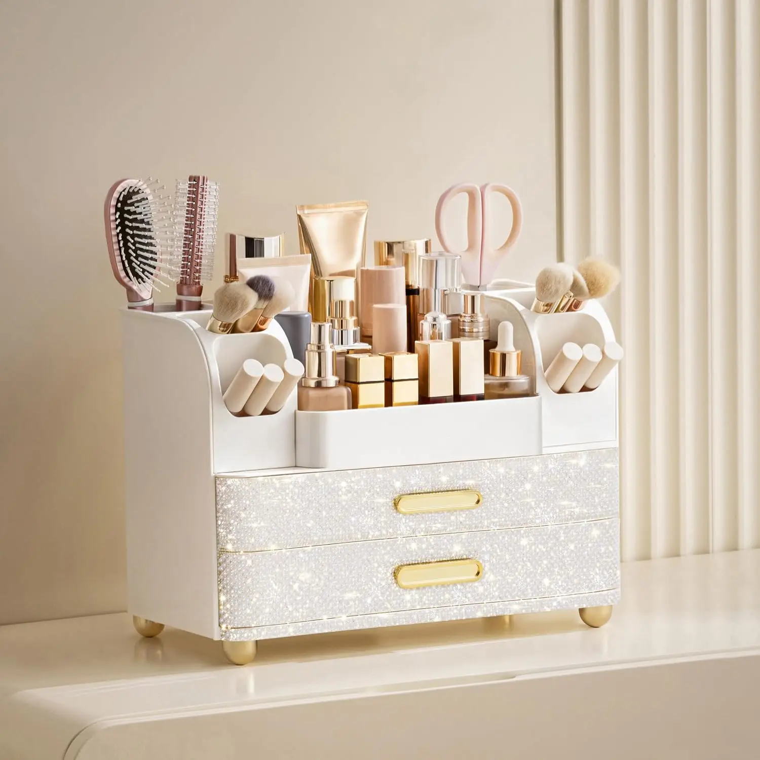 Office Organizer Premium Material Holder All Season White