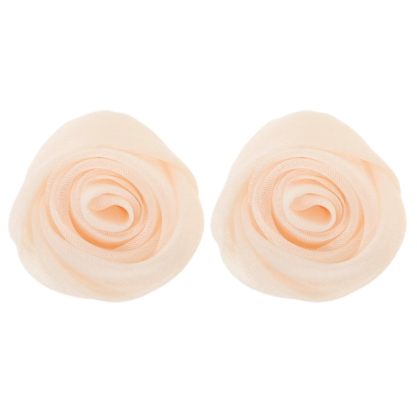 2Pcs Rose Flower Button Cover Cufflinks Detachable Decorative Button Jewelry for Dress Clothes Formal Wear Wedding Business
