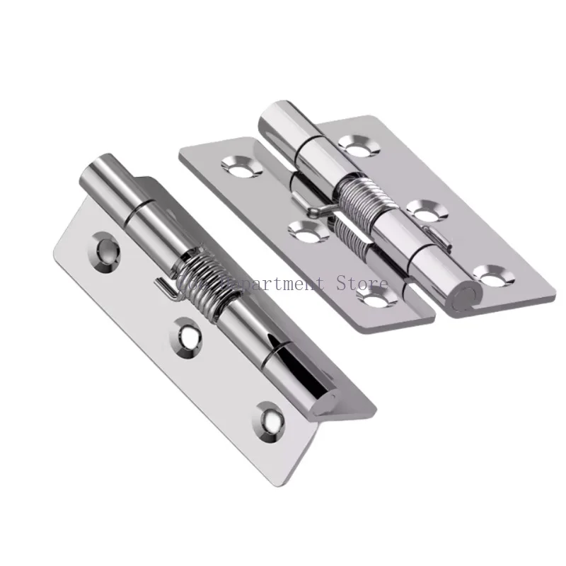 

Автоматический доводчик дверей из нержавеющей стали с пружинным механизмом, миниатюрная фурнитура, складная пружинная петля с торсионной пружиной.