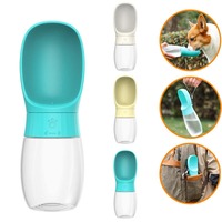 300ml/500ml Portable Pet Water Bottle Suitable for Small and Medium-sized Dogs and Cats Outdoor Travel Dog Portable Drinking Cup