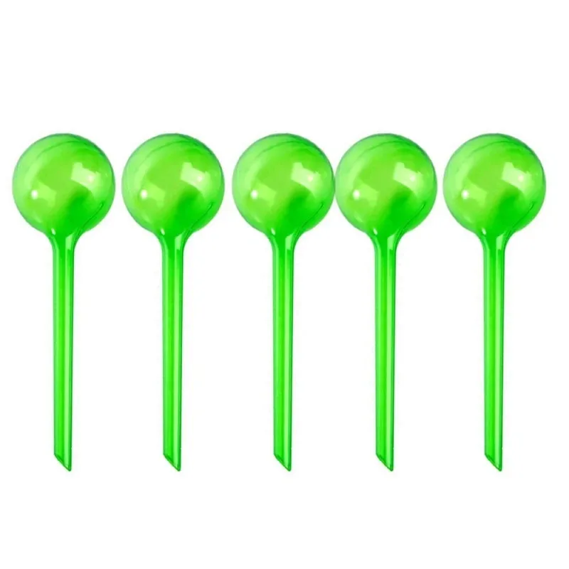 5 stücke Automatische Pflanzen Wasser Feeder Selbst Bewässerung Kunststoff Ball Indoor Outdoor Blumen Wasser Dosen Blumentopf Tropf Bewässerung Gerät – Detail 7