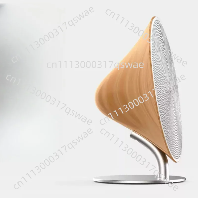 Strong Bass Portable Wireless Speaker, Minimalist Bluetooth‑compatible Speaker, Metal Grill Retro Futuristic Design