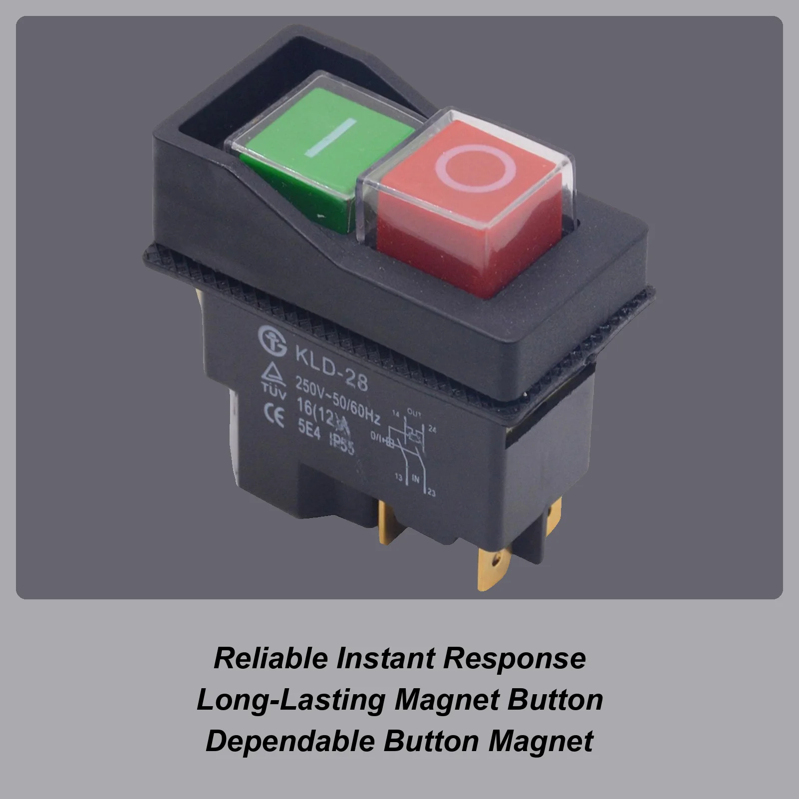 

Для промышленных магнитных кнопок, 4-контактный AC250v 16a, электромагнитный кнопочный магнитный стартер, электроинструмент для промышленной фрезерной шлифовальной машины