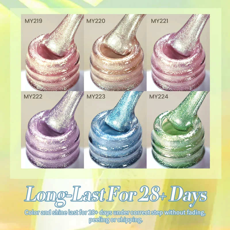 BORN PRETTY HEMA TPO FREE 10ml Outono Inverno Ouro Glitter Gato Verniz Gel Magnético Design de Verniz de Longa Duração