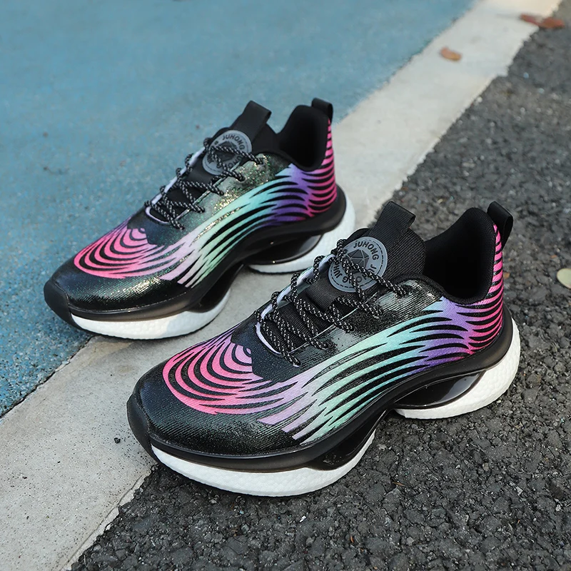 

Женская обувь, дышащие классические кроссовки для бега, уличная легкая удобная сетчатая обувь, прогулочная обувь без шнуровки Tenis Masculino