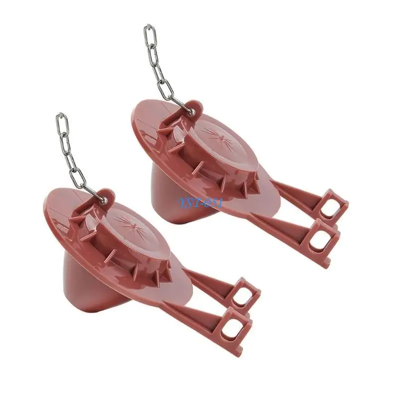 

E15A 2Pcs Toilet Flapper Replacement Toilet Stoppers Flapper Water Replace Part