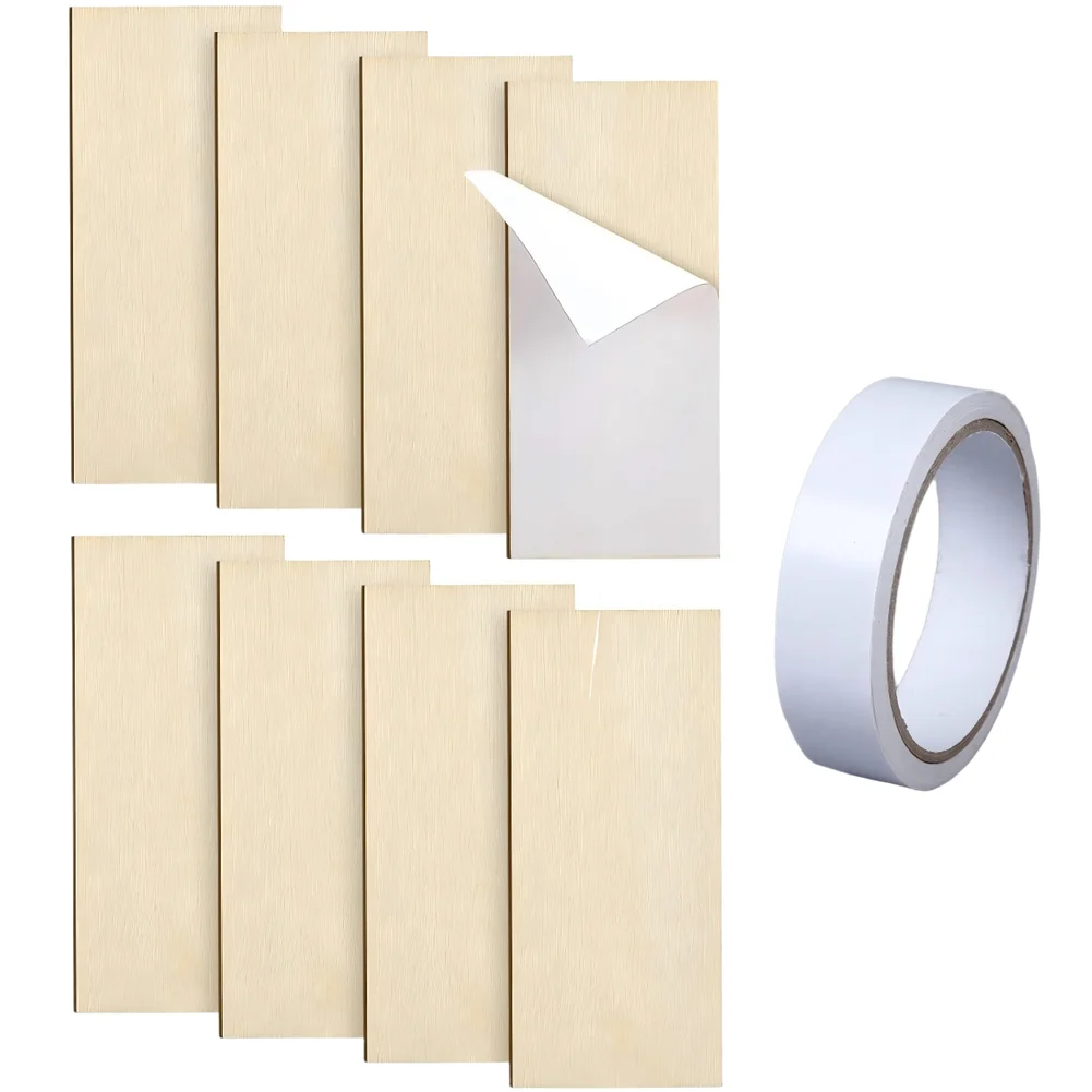 Door Hinge Repair Kit Featuring Stainless Steel Hinges and Wood Filler Plates for 2.25 Inch Door Jambs Choose 8 or 16 Count