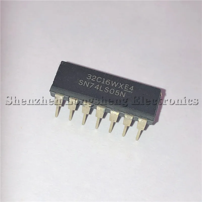 10 unids/lote nuevo SN74LS05N 74LS05 HD74LS05P DIP-14 IC lógico IC en Stock