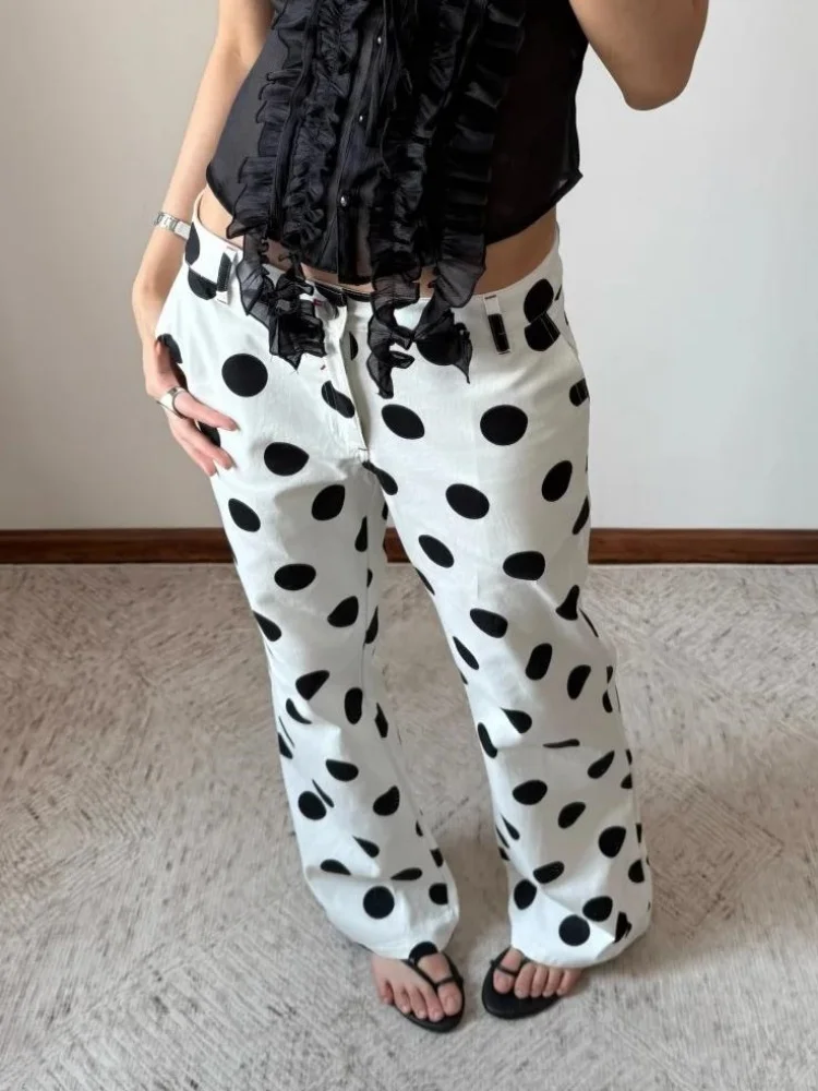 

Брюки женские фиолетовые женские весенние в консервативном стиле из полиэстера свободного покроя с эластичным поясом дышащие универсальные для городских учебы