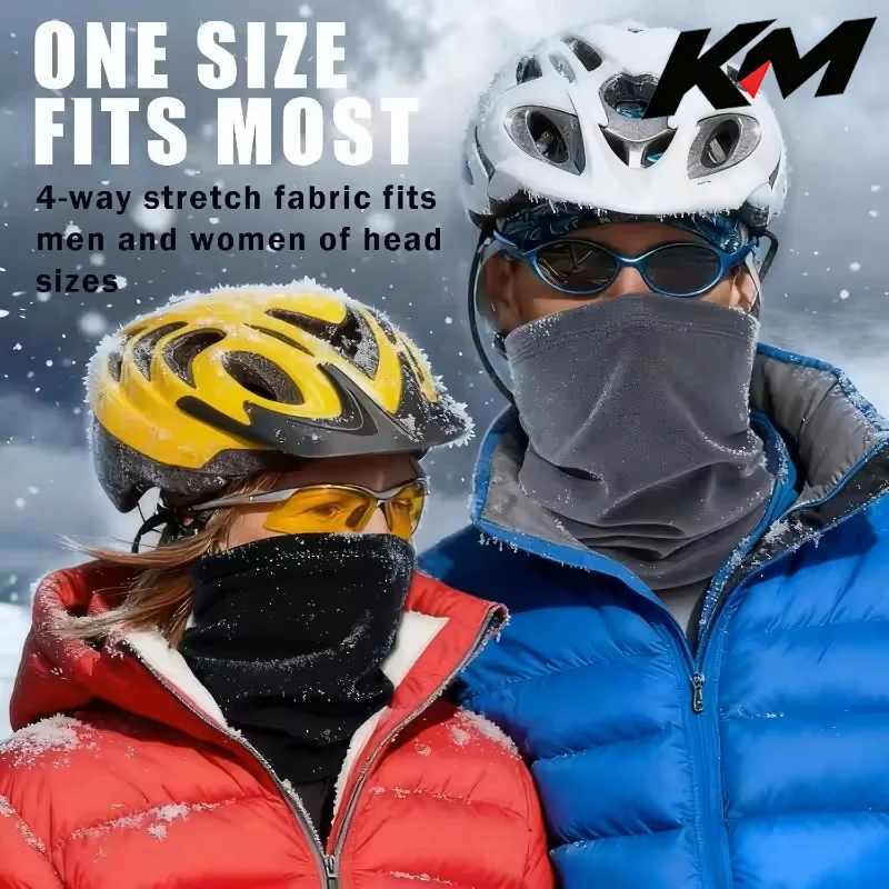 Gola de lã polar quente para o - Neck Gaiter Fleece avaliação e preço