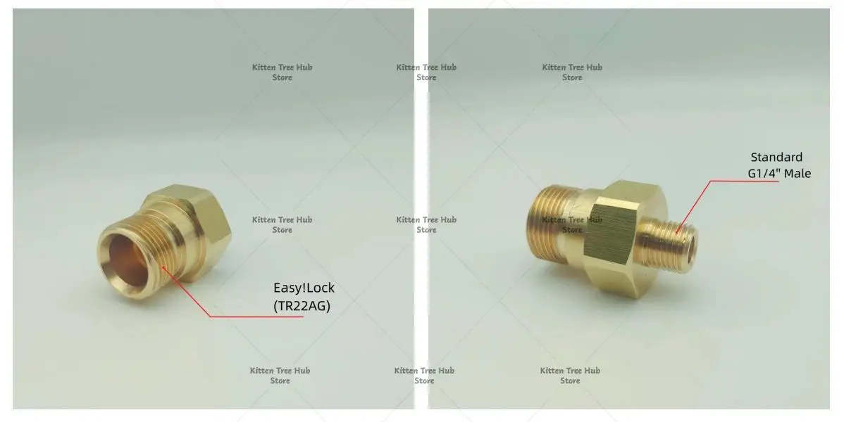 TR22 Four Head Threaded Adapter Compatible with New K Series High Definition High Pressure Washers