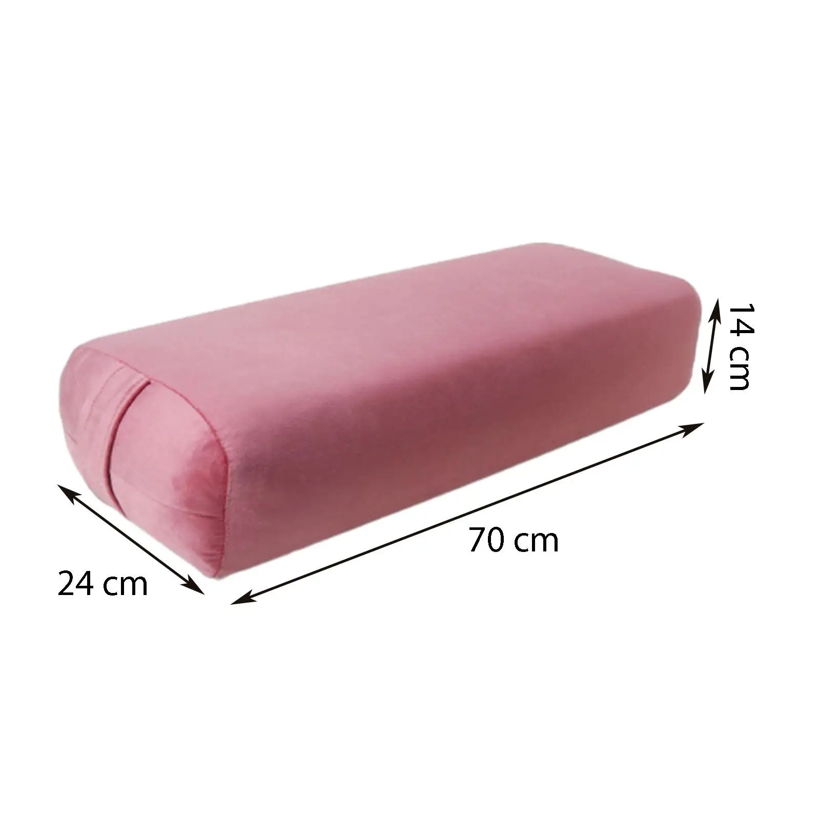 Yoga Bolster Professional High Elastic Removable Washable Cover Yoga Pillow Meditation Cushion for Legs Support Yoga Practice