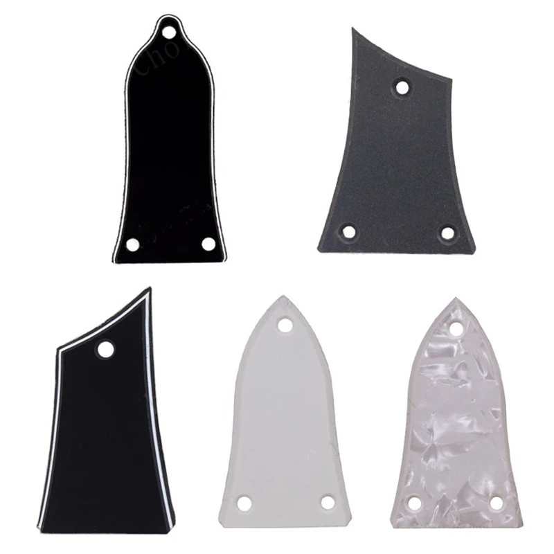 1 Pcs  Plastic Truss Rod Cover Plate For Guitar Replacement Black Guitar Accessories