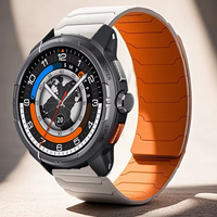 22mm Magnetic Silicone Strap For HAYLOU Solar Ultra Smart Watch Strap For HAYLOU Watch RS5 R8 S8 S6 4 4S/Solar 5 RT2 RT3/GSTLite