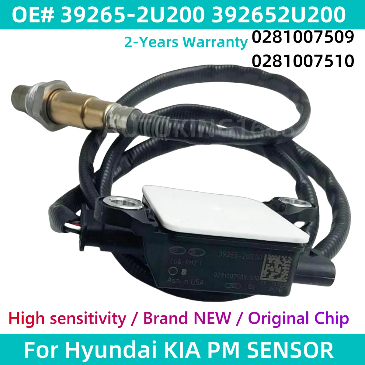 392652U200 39265-2U200 For Hyundai Tucson 2018-2020 Car Particulate Matter Sensor PM Sensor 1277023337 0281007509 0281007510