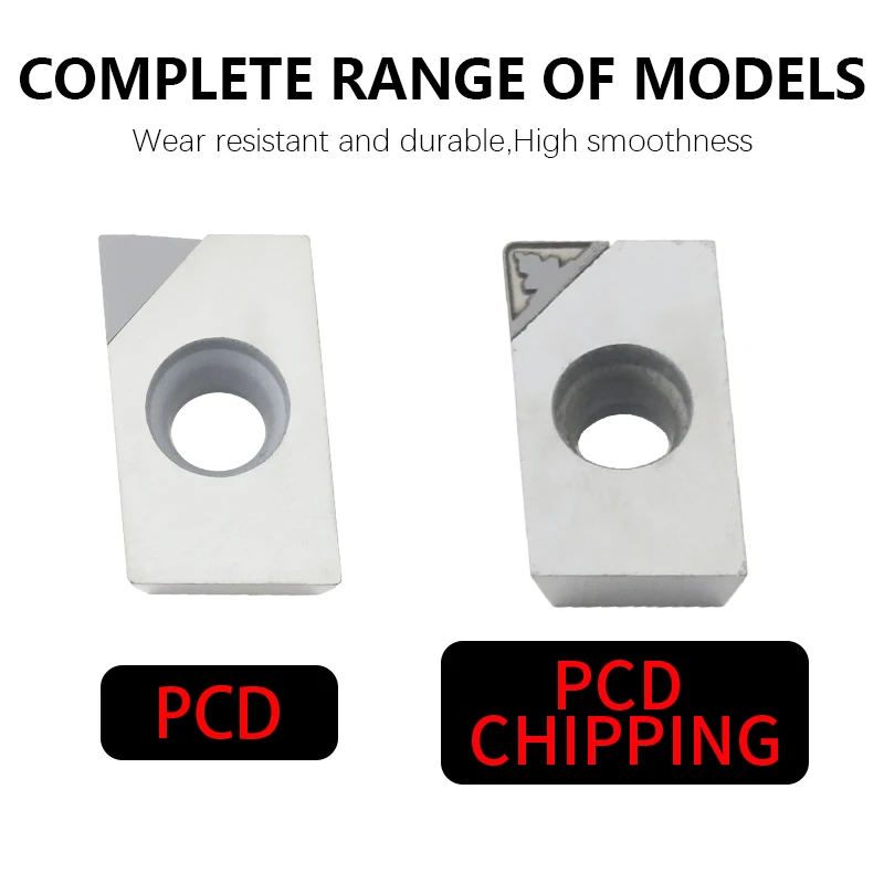 Insertos de diamante PCD APKT 113504   SEHT1204 APKT 160404 3130511 4160511   CBN/PCD/PCD Cortadores de metal Herramienta de torno de carburo CNC