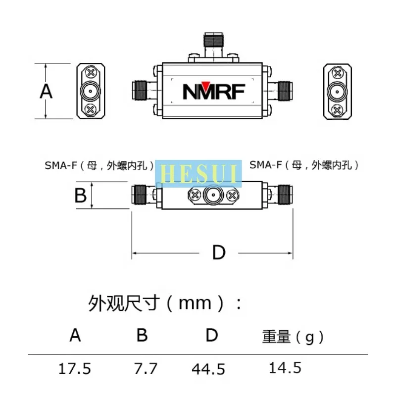 RFダイプレクサーフィルター,DC-1.2 gおよび2.4g,デュプレックスフィルター,小型,smaインターフェイス,回路基板