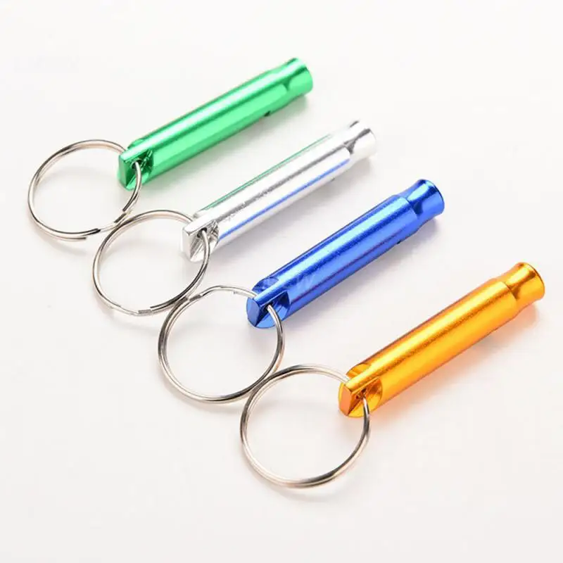 1/2/3PCS Multifunction Whistle Emergency Edc Whistles Hiking Small Whistle Portable Training Camping Aluminum Multifunction