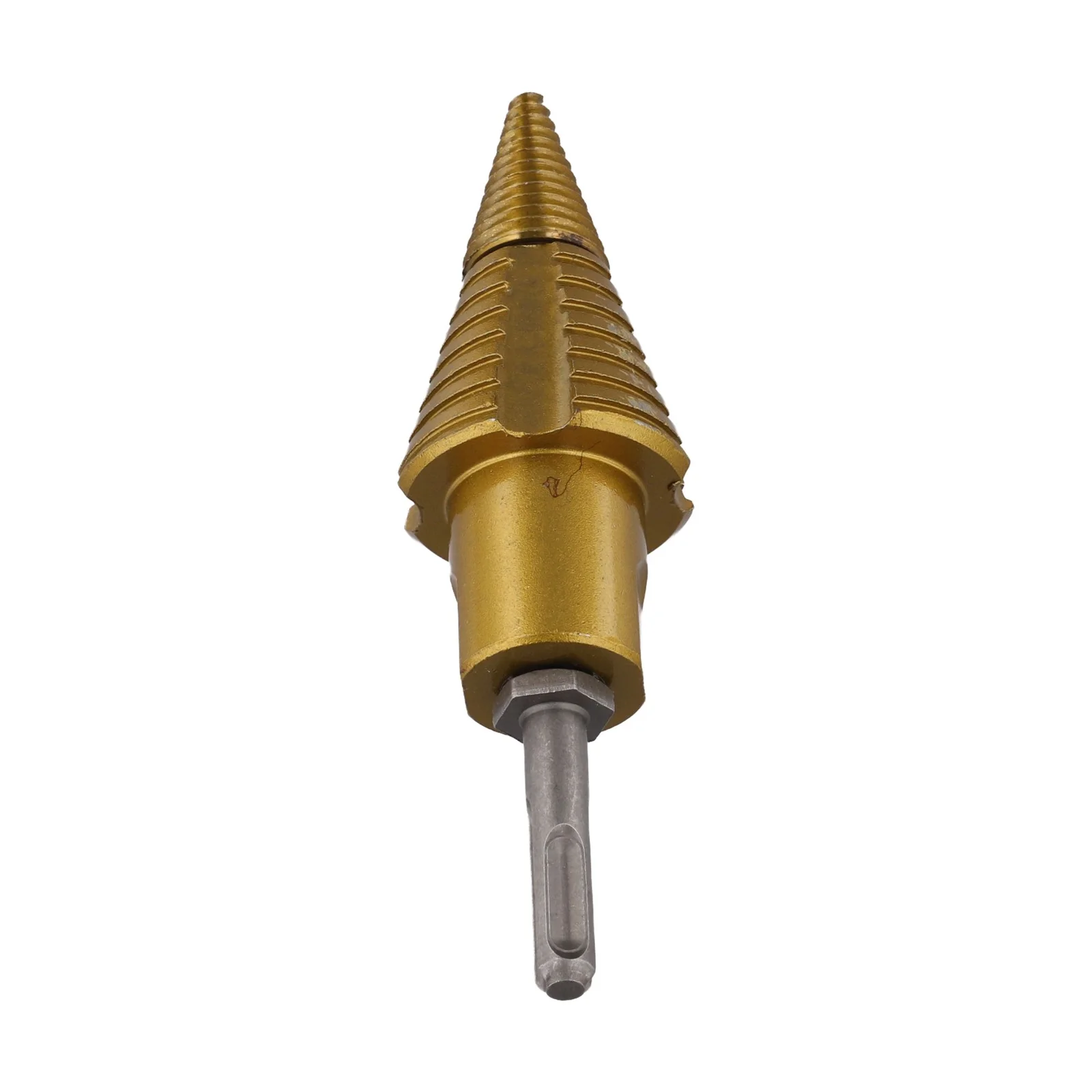 Firewood Splitter Bit with Quick Change Design Compatible with for sds and Square Hex Shank Drills for Efficient Log Splitting