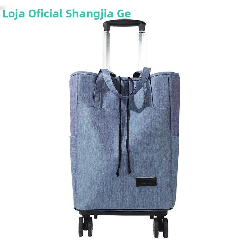 lightweight-universal-wheel-shopping-bag-vegetable-buying-bag-home-use-foldable-pull-rod-shopping-cart-storage-organizer